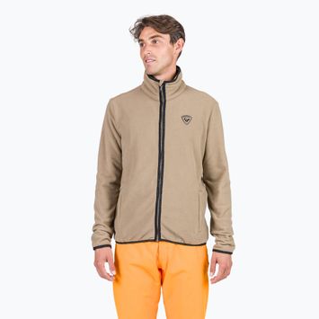 Felpa Rossignol Strawpile Fleece Fz da uomo dune