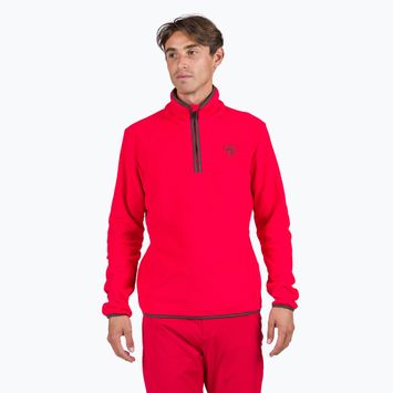 Felpa sportiva da uomo Rossignol Strawpile Fleece Hz rosso