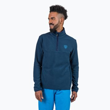 Felpa da uomo Rossignol Strawpile Fleece Hz dark navy