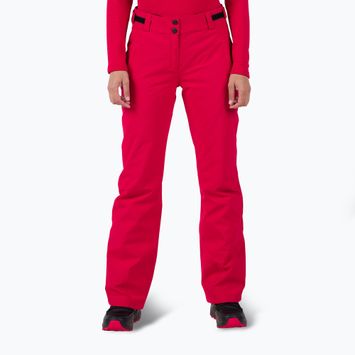 Pantaloni da sci donna Rossignol Staci rosso rubino