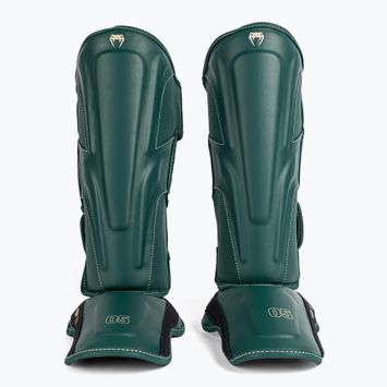 Protezioni per tibia e piede Venum Impact Evo da uomo, verde smeraldo