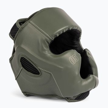 Casco da boxe Venum Impact Evo da uomo verde militare