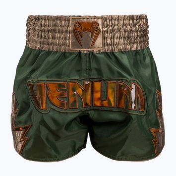 Pantaloncini da allenamento Venum Inferno Muay Thai da uomo cachi/bronzo