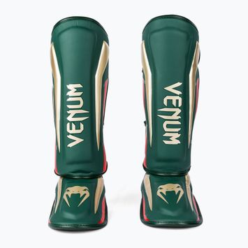 Protezioni per tibia e piede Venum Elite Standup Shin Guards verde