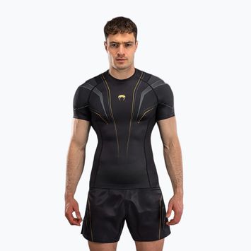 Rashguard da uomo Venum Streamline nero/oro