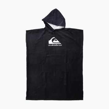 Poncho Quiksilver Hoody per bambini, nero