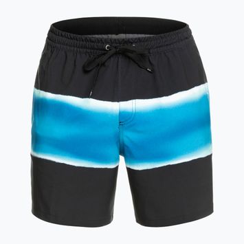 Pantaloncini da bagno Quiksilver Surfsilk Air-Brush Volley da uomo 17" nero