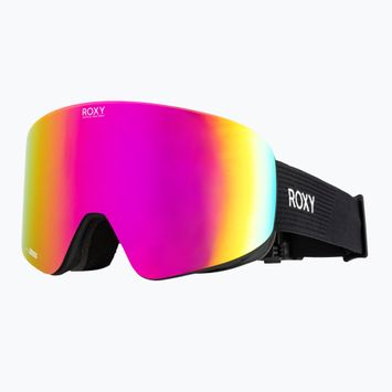 Occhiali da snowboard da donna ROXY Fellin Color Luxe nero/clux ml viola chiaro
