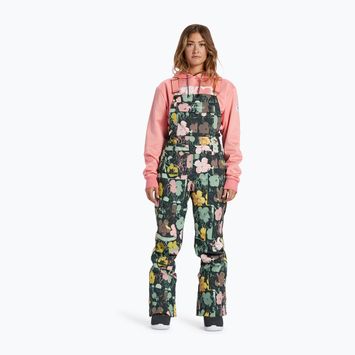 Pantaloni da snowboard da donna DC AW Valiant in fiore