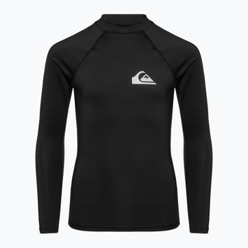 Quiksilver Everyday UPF50 nero, manica lunga da nuoto per bambini