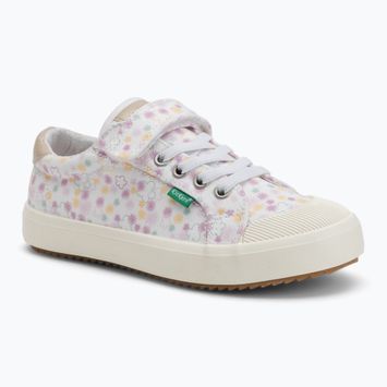 Scarpe da ginnastica estive Kickers Kickgoldi bianco/stampa per bambini