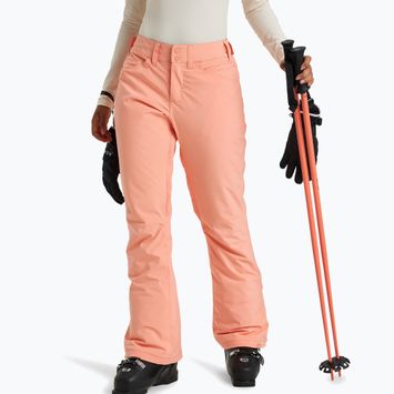 Pantaloni da snowboard donna ROXY Backyard rosa pesca