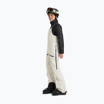 Pantaloni da snowboard donna ROXY Gore-Tex Lunalite 3L Bib crema di burro