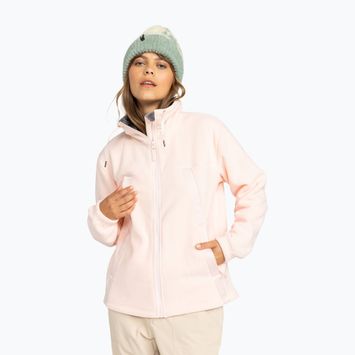 Felpa donna ROXY Fleeting Snow rosa sale