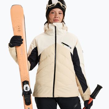 Giacca da snowboard donna ROXY Luna Frost crema di burro