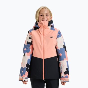Giacca da snowboard donna ROXY Silverwinter Girl pink salt prima