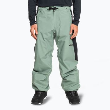 Pantaloni da snowboard Quiksilver High Altitude Gore-Tex da uomo con spray marino