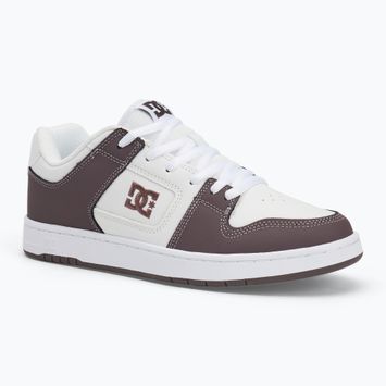 DC Manteca 4 scarpe da uomo bianco / prugna