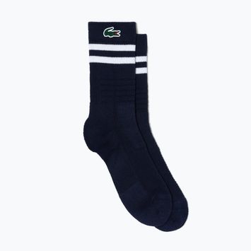 Calze Lacoste da uomo RA1095 blu navy/bianco