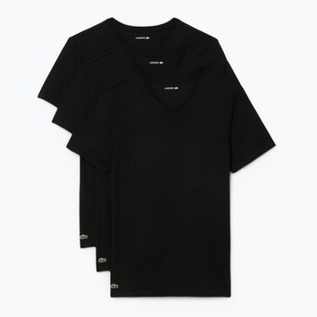 Maglietta Lacoste uomo TH9008 3 pezzi nero