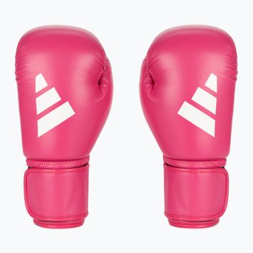 Guantoni da boxe adidas Speed 50 rosa/bianco