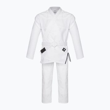 GI per il jiu-jitsu brasiliano adidas Range bianco/blu sfumato