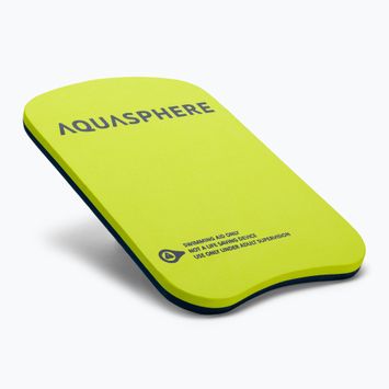 Aquasphere Kickboard tavola da nuoto blu navy/giallo brillante