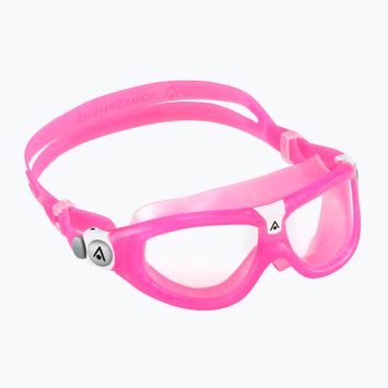 Maschera da nuoto per bambini Aquasphere Seal Kid 2 rosa/rosa/chiaro