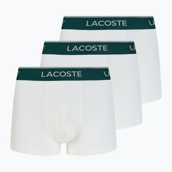 Boxer Lacoste 5H3389 001 3 paia bianco