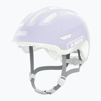 Casco da bici per bambini ABUS Smiley 3.0 ACE LED lavanda pura