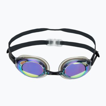 Occhialini da nuoto aquaFeel Glide Mirrored nero/oro
