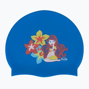 Cuffia da bagno Fashy per bambini 3047 blu stampato
