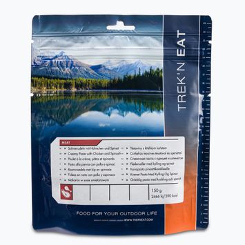 Alimenti liofilizzati Trek'n Eat Pasta in salsa di pollo e spinaci 150 g