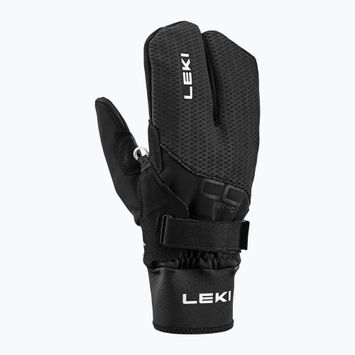 Guanti da sci LEKI CC Thermo Shark Lobster (2+2) nero