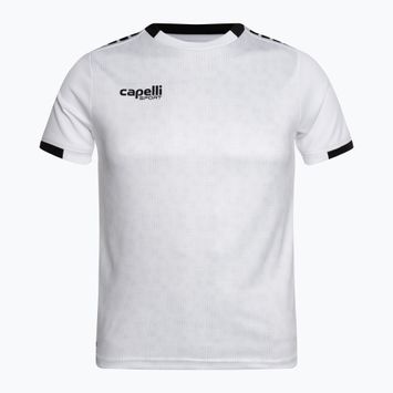 Capelli Cs III Block Maglia da calcio giovanile bianca/nera