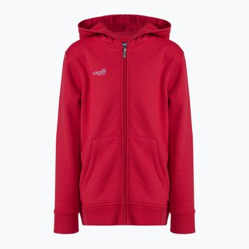 Felpa con cappuccio Capelli Basics Youth Zip Football rosso