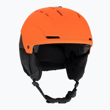 Casco da sci UVEX Stance Mips rosso feroce/nero opaco