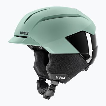 Casco da sci UVEX Levitate MIPS verde ossido/nero opaco
