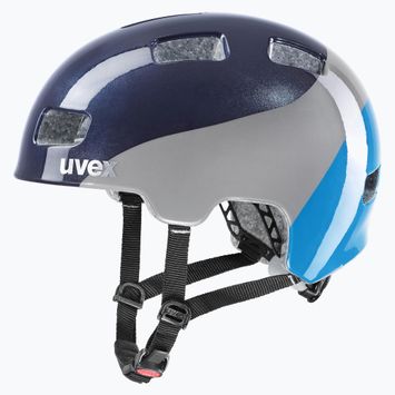 Casco da bici per bambini UVEX HLMT 4 deep space / blu