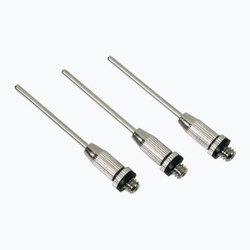Aghi per gonfiare palloni ERIMA Ball Inflating Needles 3 pz. shiny silver