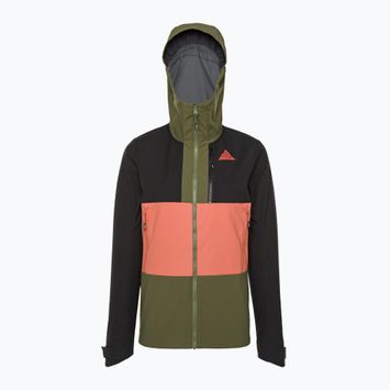 Giacca softshell da donna Maloja OvaroM moss multi