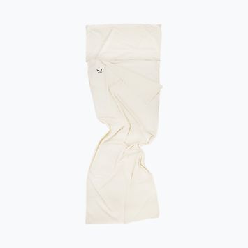 Salewa Cotton-Feel Liner Inserto per sacco a pelo argentato bianco sporco