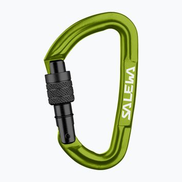 Salewa Hot G3 Moschettone a vite verde fluo