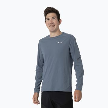 Salewa Pedroc Dry Uomo, manica lunga blu java