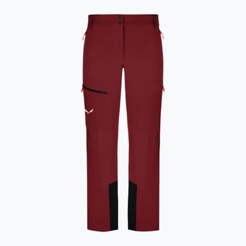 Pantaloni softshell Salewa da uomo Sella DST syrah