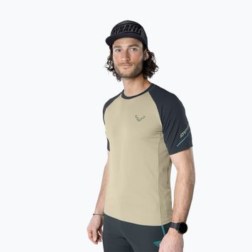 Camicia da corsa DYNAFIT Alpine Pro rock kaki da uomo