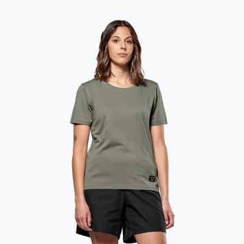 Maglietta da donna Salewa Eagle Logo Patch 5A50 verde sbiadito