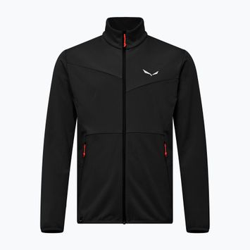 Felpa trekking uomo Salewa Puez Cammio PL black out