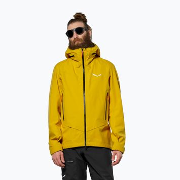 Giacca impermeabile uomo Salewa Ortles GTX 3L EPE gold