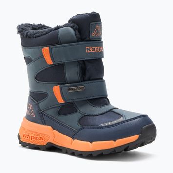 Kappa Cekis Tex, stivali da neve per bambini, blu/arancio